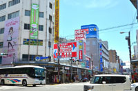 日本橋繁華街